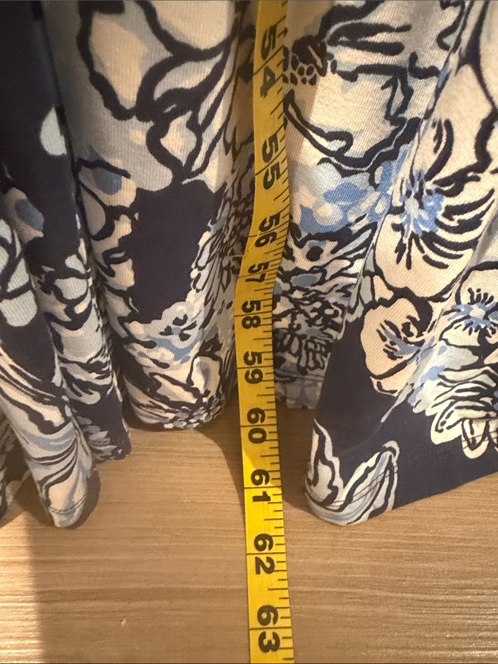 Lilly Pulitzer Wisteria elbow sleeve Maxi Dress in Low Tide Navy Bouquet all Day - Picture 12 of 13